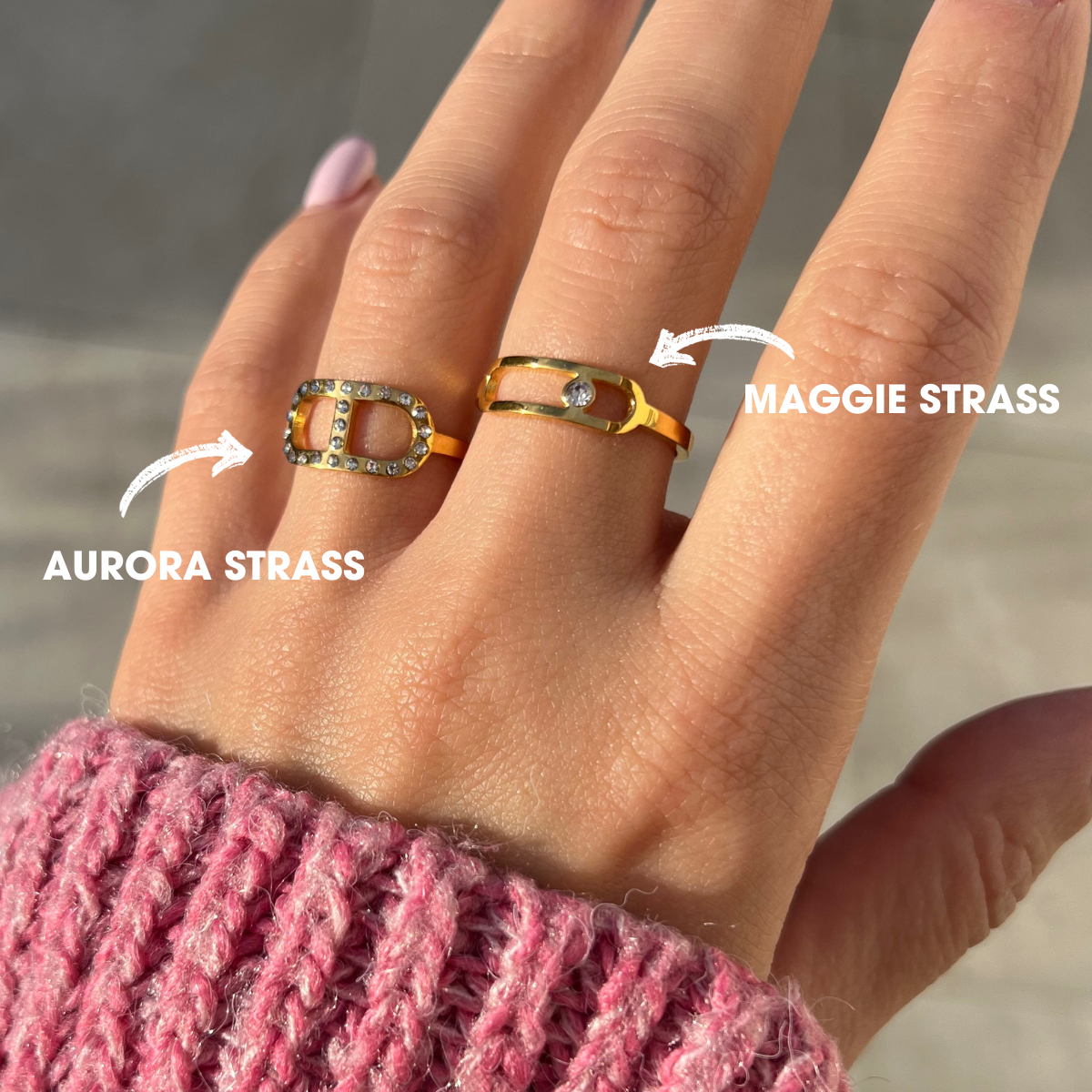 BAGUE MAGGIE STRASS