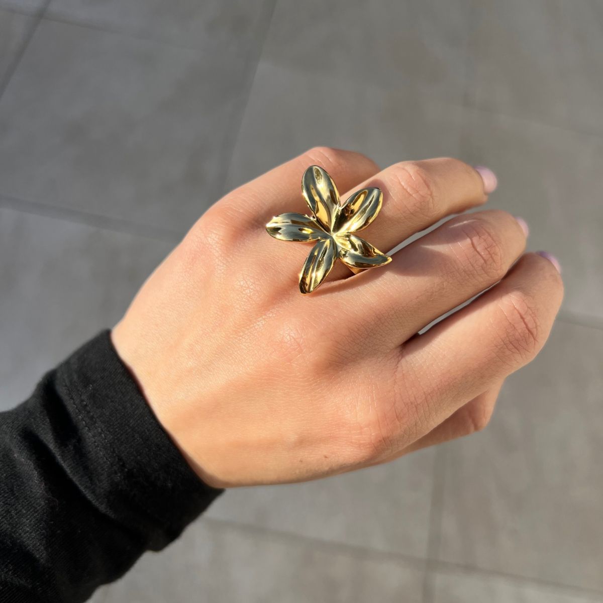 BAGUE FLOWER