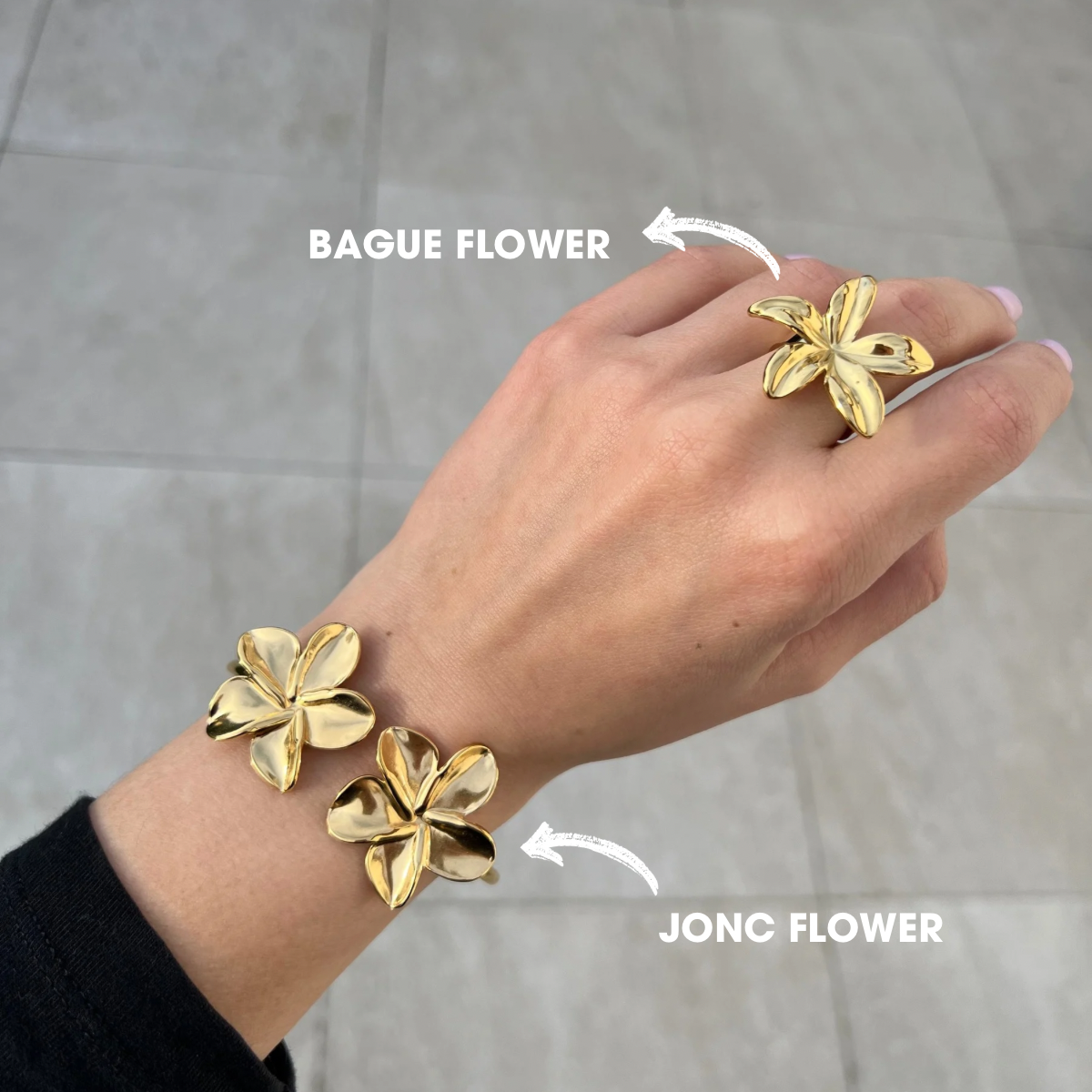 BAGUE FLOWER