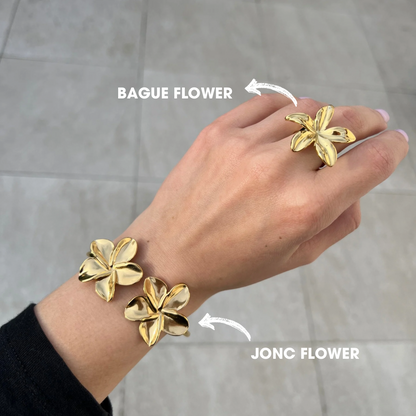 BAGUE FLOWER