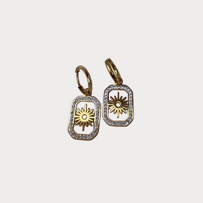 BOUCLES D'OREILLES CLÉO STRASS